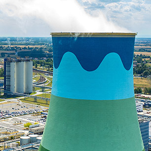 火力発電所向けオンライン水質計器　イメージ写真